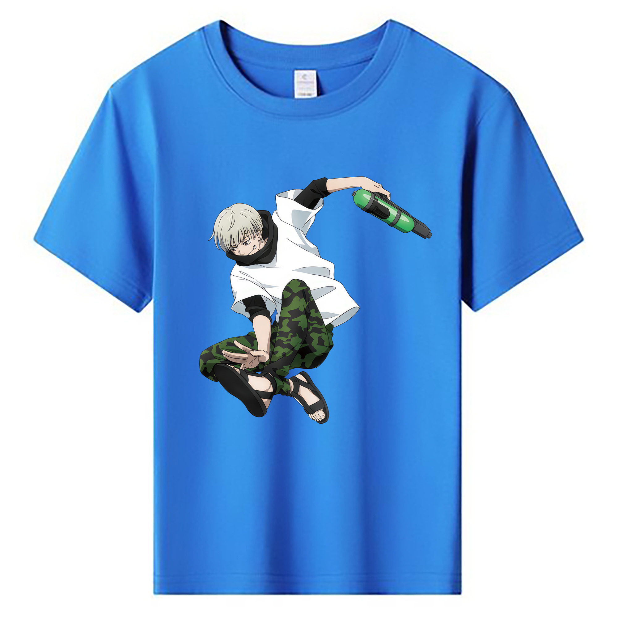 （画像用） 呪術廻戦 Jujutsu Kaisen 綿100％キッズTシャツ（フロントプリント）